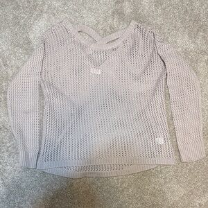 Pink Lily Beige Knit Top